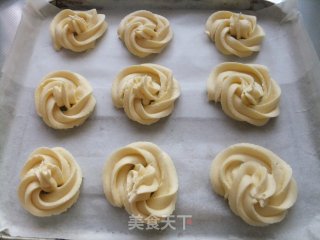 奶香曲奇的做法步骤：3