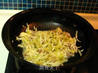 酸菜肉丝的做法步骤：5