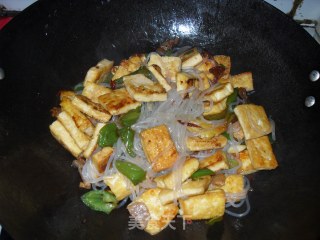 杂炒豆腐的做法步骤：2