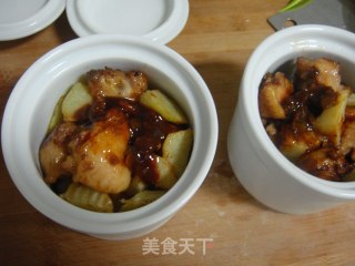 酱香土豆罐焖鸡的做法步骤：2