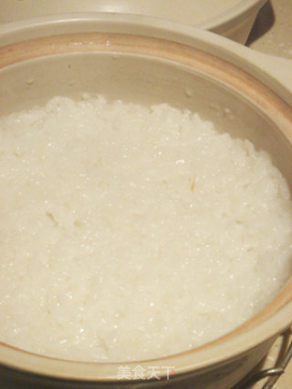 继续煲仔——豉汁排骨烧腊饭的做法步骤：2