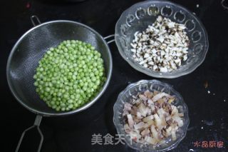 蛋卷腊味八宝饭的做法步骤：2