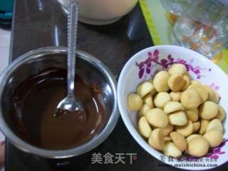 佳节年饼系列（3）London Almond Cookies@@伦敦巧克力杏仁曲奇的做法步骤：5