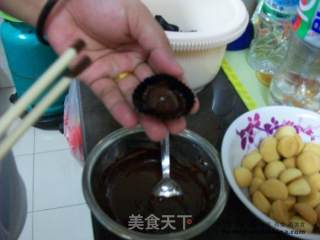 佳节年饼系列（3）London Almond Cookies@@伦敦巧克力杏仁曲奇的做法步骤：5