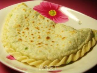 韭菜虾皮馅饼的做法步骤：5