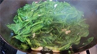 清炒豆苗的做法步骤：2