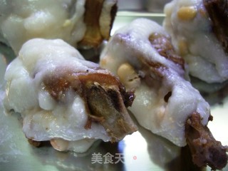 红烧糯米排骨块的做法步骤：2