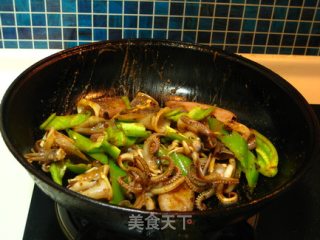 辣椒炒笔管的做法步骤：5