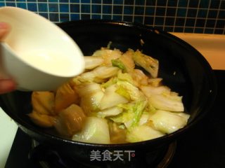 醋溜白菜的做法步骤：5