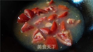 番茄泡饭的做法步骤：2