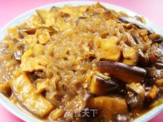 猪肉茄子炖粉条的做法步骤：4