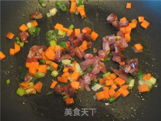 腊肉炸酱面的做法步骤：3