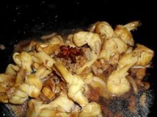 千张结烧肉末的做法步骤：2