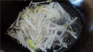 豆苗汤米稞条的做法步骤：2