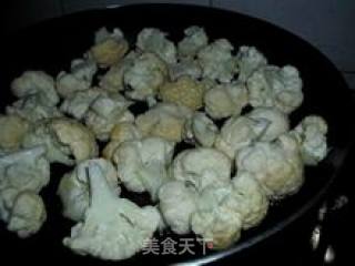 鱼露花菜的做法步骤：2
