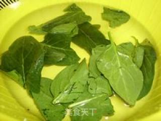 给宝宝补血的--猪肝菠菜粥的做法步骤：2