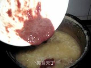 给宝宝补血的--猪肝菠菜粥的做法步骤：2