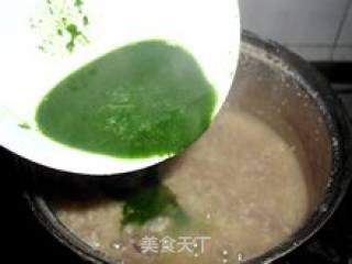 给宝宝补血的--猪肝菠菜粥的做法步骤：2