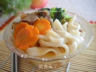 鲜蔬牛肉拉面的做法步骤：4