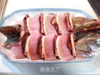 加官进爵麒麟鱼的做法步骤：2