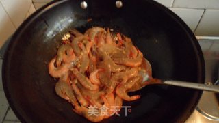 酱爆明虾的做法步骤：2