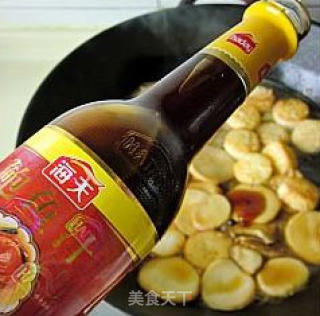 鲍汁玉子杏鲍菇的做法步骤：2