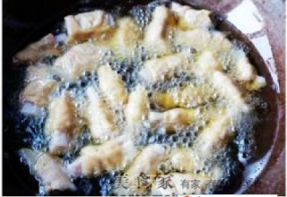 糖醋素排骨的做法步骤：2