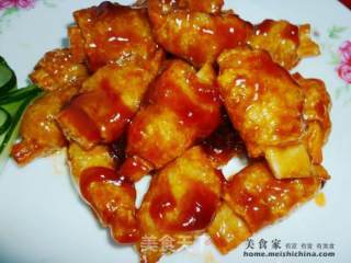 糖醋素排骨的做法步骤：2