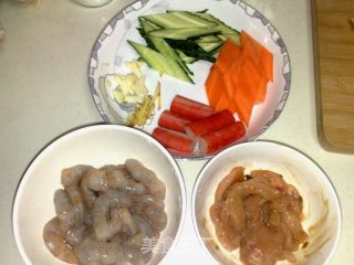 三鲜日本豆腐的做法步骤：2