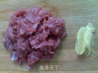 冬笋炒肉片的做法步骤：2