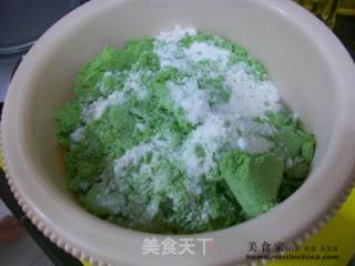 佳节年饼系列 (5) @@ 青豆饼的做法步骤：4