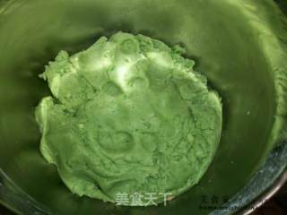 佳节年饼系列 (5) @@ 青豆饼的做法步骤：4