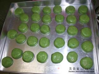 佳节年饼系列 (5) @@ 青豆饼的做法步骤：4