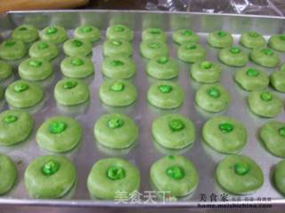 佳节年饼系列 (5) @@ 青豆饼的做法步骤：4