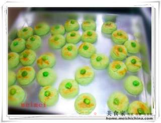 佳节年饼系列 (5) @@ 青豆饼的做法步骤：4