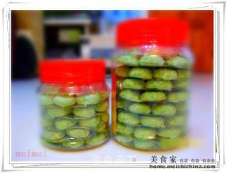 佳节年饼系列 (5) @@ 青豆饼的做法步骤：4