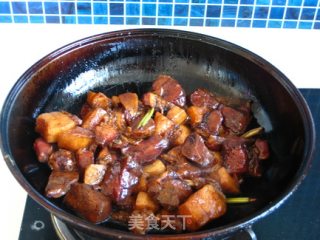 卤肉。蛋的做法步骤：5