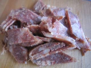 腊肠油菜的做法步骤：2