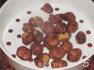 栗子烧鸡（附轻松去栗皮）的做法步骤：3