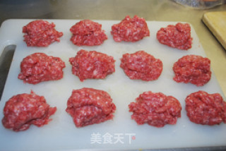 培根肉糜卷的做法步骤：2