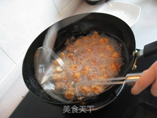 火腿萝卜丸子的做法步骤：2