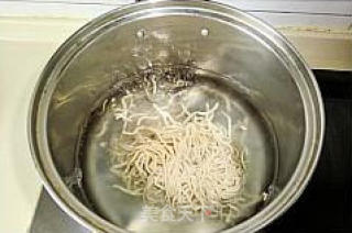 海米葱油面的做法步骤：2