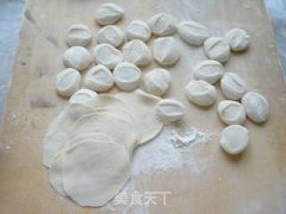 白菜虾仁水饺的做法步骤：2
