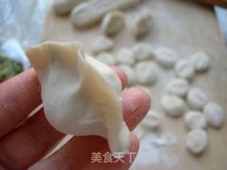 白菜虾仁水饺的做法步骤：2
