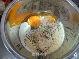 意面的另一款经典【培根蛋面】的做法步骤：4