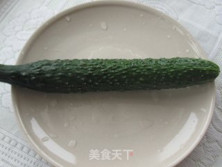 清清爽爽秘制黄瓜的做法步骤：2