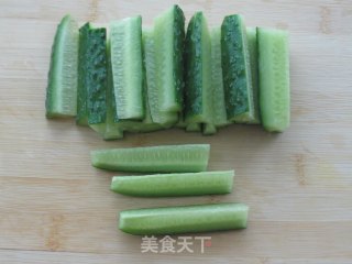 清清爽爽秘制黄瓜的做法步骤：2