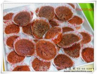 Chocolate muffin@@巧克力玛芬的做法步骤：5