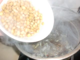 能不能减肥的冬瓜黄豆火腿汤！！的做法步骤：2