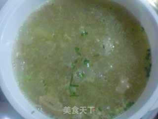 能不能减肥的冬瓜黄豆火腿汤！！的做法步骤：2